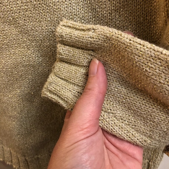 Mexx girls youth gold sweater - Picture 7 of 9